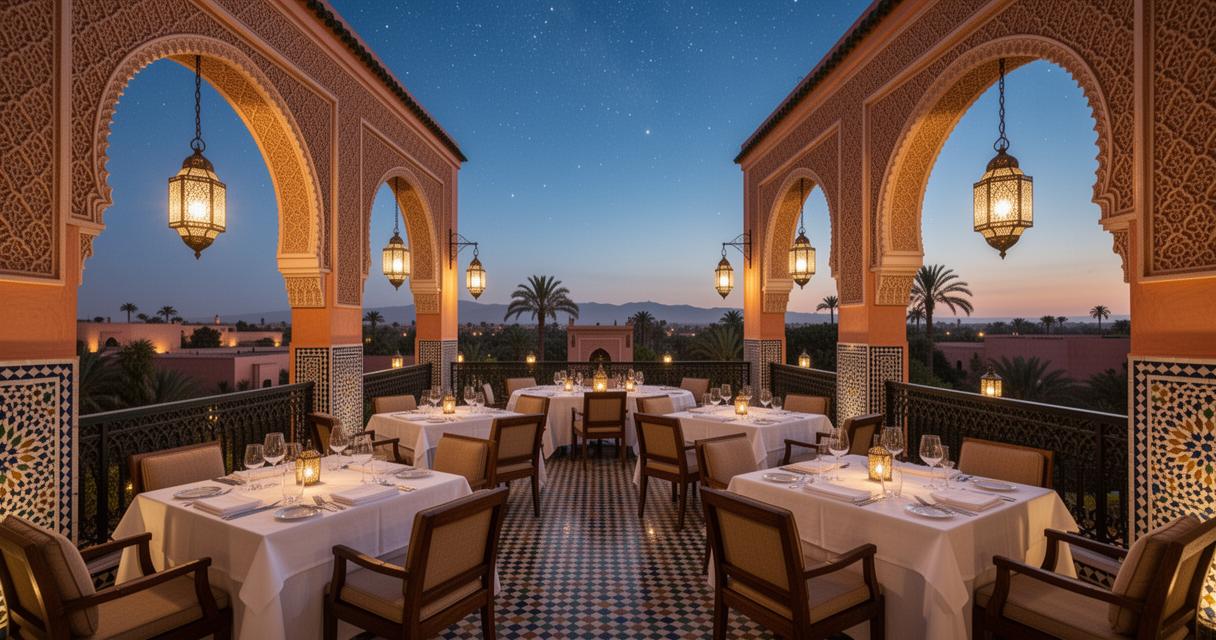 Voyage au cœur des saveurs : 5 restaurants gastronomiques au Maroc à tester absolument
